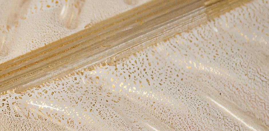 Barovier-Toso-wall-sconce-Golden-leaf-Murano