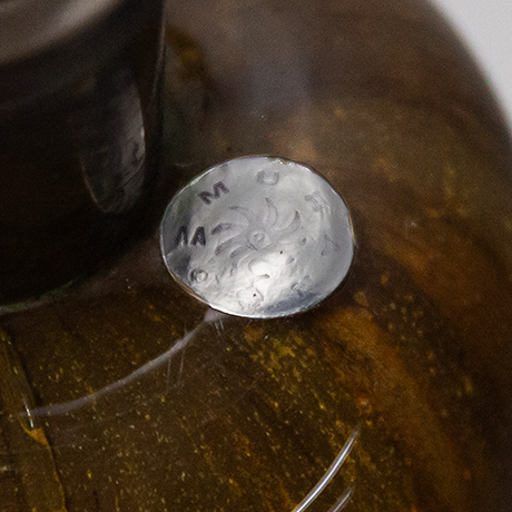 Barovier-Aborigeneo-table-lamp-green-yellow-marked