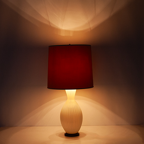 Barovier-tischlampe-glas-weiss-vintage