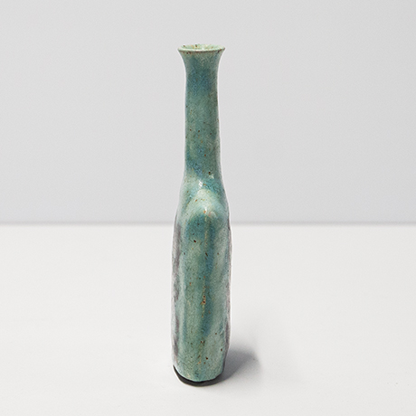 Bruno-Gambone-Green-Ceramic-Vase-stoneware