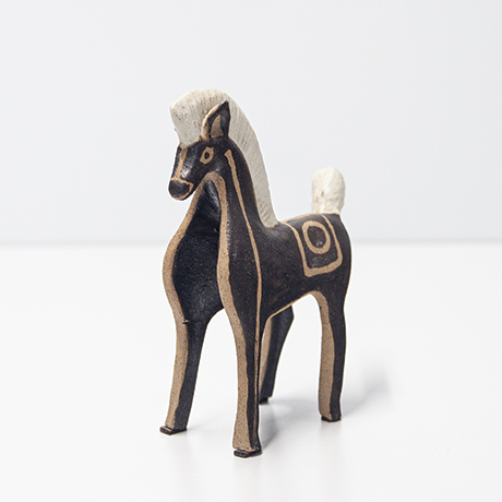 Bruno-Gambone-ceramic-horse-Stoneware-object