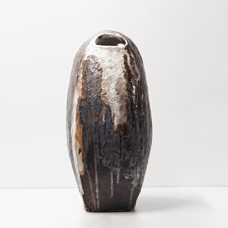 Ceramic-Umbrella-Stand-Vase-brown-germany