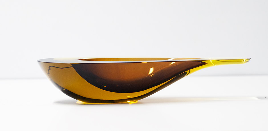 Flavio-Poli-Seguso-Sommerso-Murano-schuessel-braun-glas