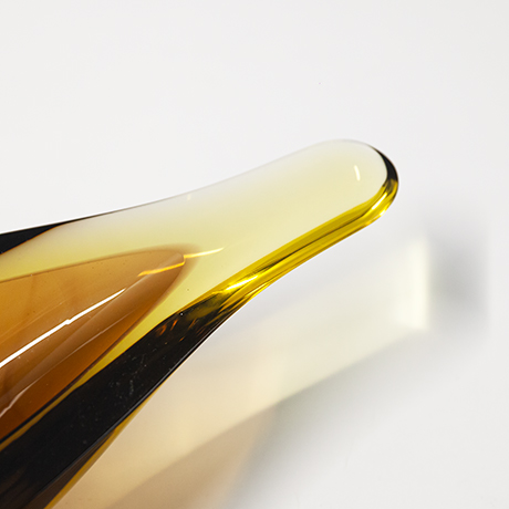 Flavio-Poli-Seguso-Sommerso-Murano-schuessel-braun-glas