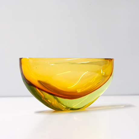 Flavio-Poli-Seguso-Sommerso-Murano-schuessel-gelb-glas