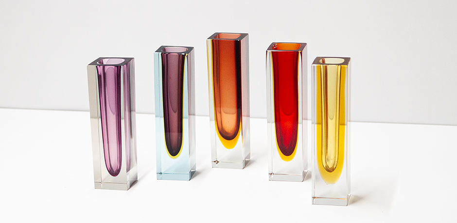 Flavio-Poli-Sommerso-vase-gelb-rot-lila