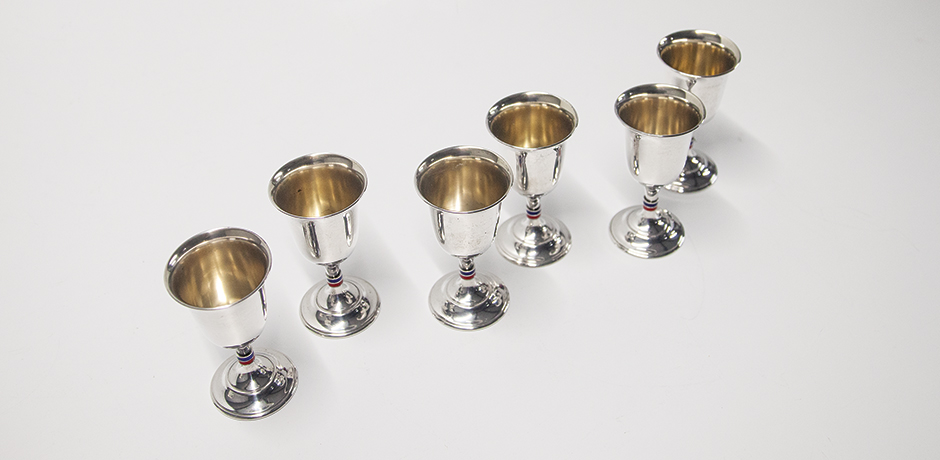 Gucci-Trinkbecher-silber-vintage