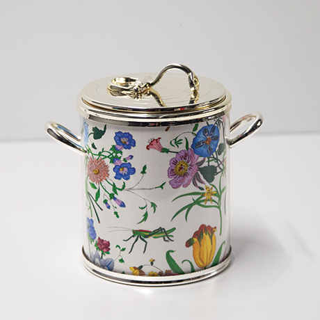 Schlichtes DesignGucci-Weinkuehler-Eiskuebel-blumen