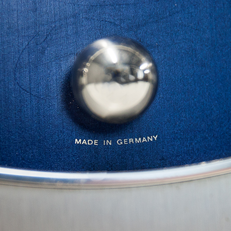 Kienzle-wall-clock-steel-blue