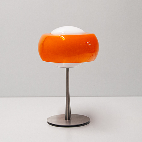 Mazzega-Murano-Tischlampe-orange