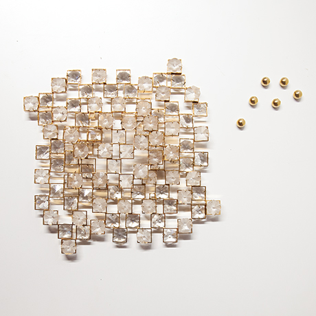 Palwa-flush-mount-golden-wall-lamp