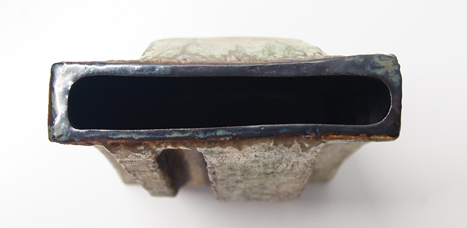 Schaeffenacker-ceramic-vase-green-brown