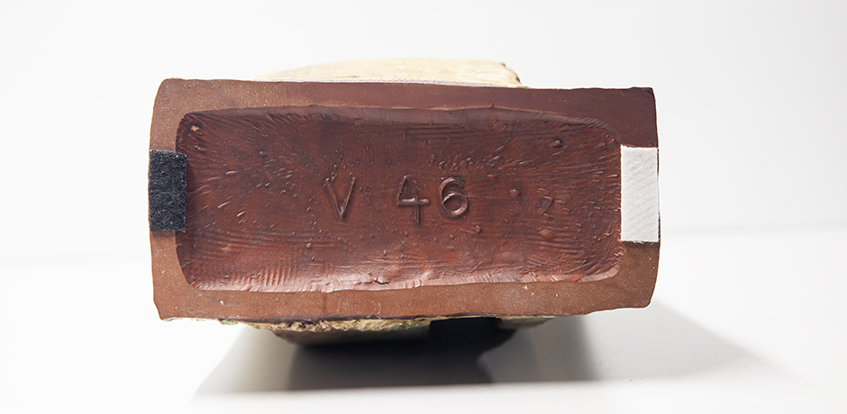 Schaeffenacker-ceramic-vase-green-brown-signed