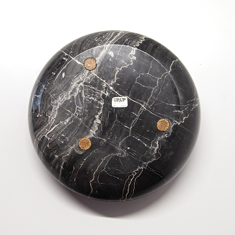 Sergio-Asti-marble-bowl-ashtray-black