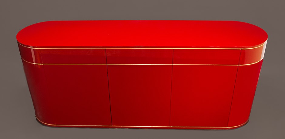 Willy-Rizzo-Mario-Sabot-sideboard-rot