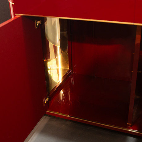 Willy-Rizzo-Mario-Sabot-sideboard-rot