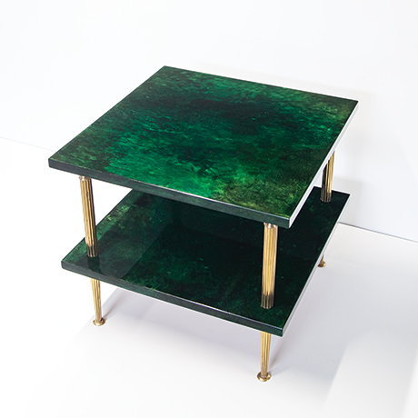 Schlichtes DesignAldo-Tura-side-table-green
