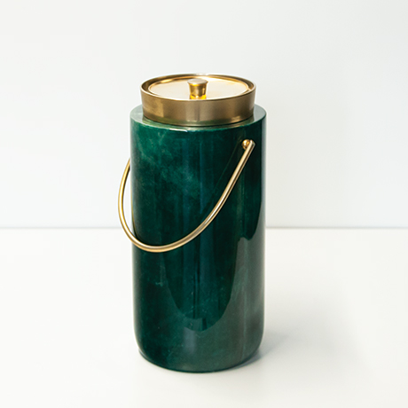 Schlichtes DesignAldo-Tura-wine-cooler-green