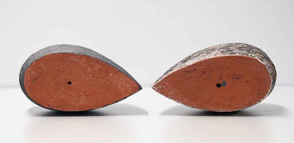 Fritz-Vehring-Studio-Ceramic-Stoneware-head-Sculptures