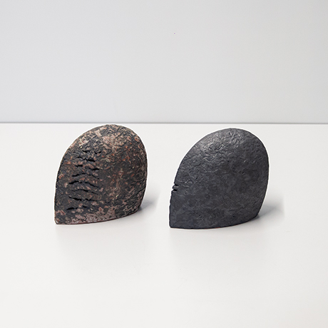Fritz-Vehring-Studio-Ceramic-Stoneware-heads-Sculptures