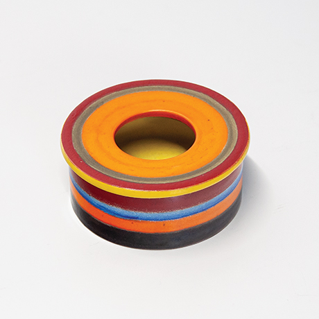 Schlichtes DesignGambone-ashtray-orange-striped