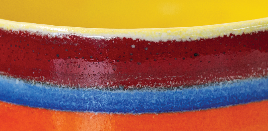 Gambone-keramik-aschenbecher-orange-gestreift
