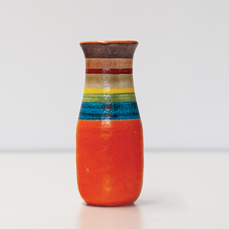 Gambone-vase-keramik-rund-gestreift