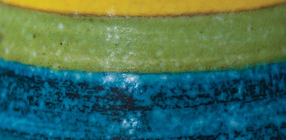 Gambone-vase-keramik-rund-gestreift
