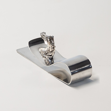 Hermès-pferd-Bueroklammer-silber