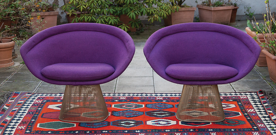 Warren-Platner-Dining-Lounge-Chairs-Purple-Knoll-International